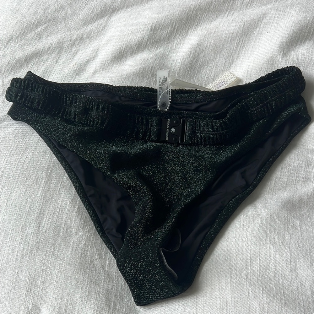 DEVON WINDSOR Black Classic Bikini Bottoms